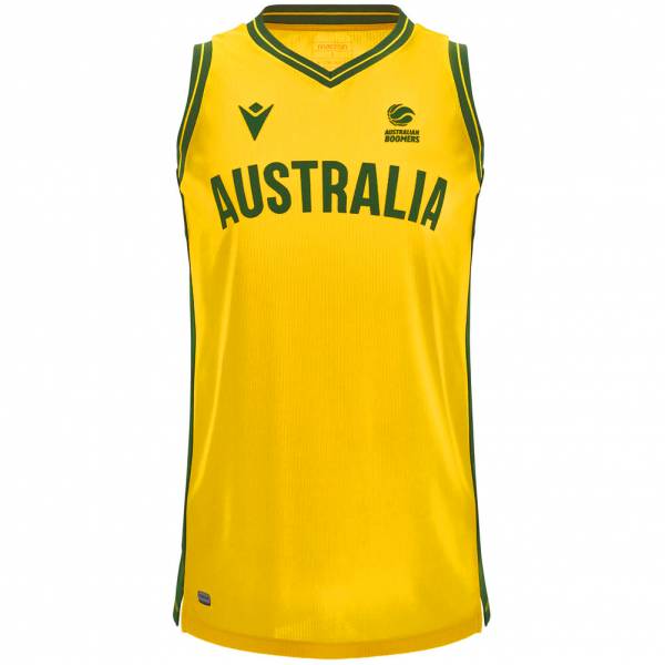 Australia Piłka do koszykówki macron Mężczyźni Koszulka wyjazdowa 58563040