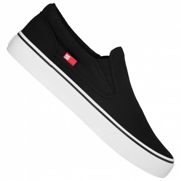 DC Shoes Trase Slip-on T Sneakersy na deskorolkę ADYS300663-BKW