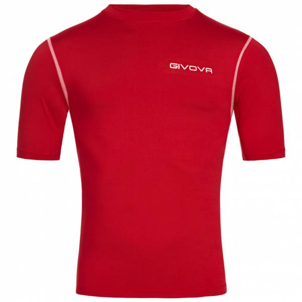 Givova Haut base-layer Haut de sport Corpus 2 rouge