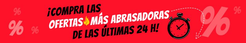¡Compra las ofertas más abrasadoras de las últimas 24 h!