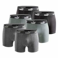 PUMA Boxer Men Boxer Shorts Pack of 6 Green Black 100003547-3724-040-6