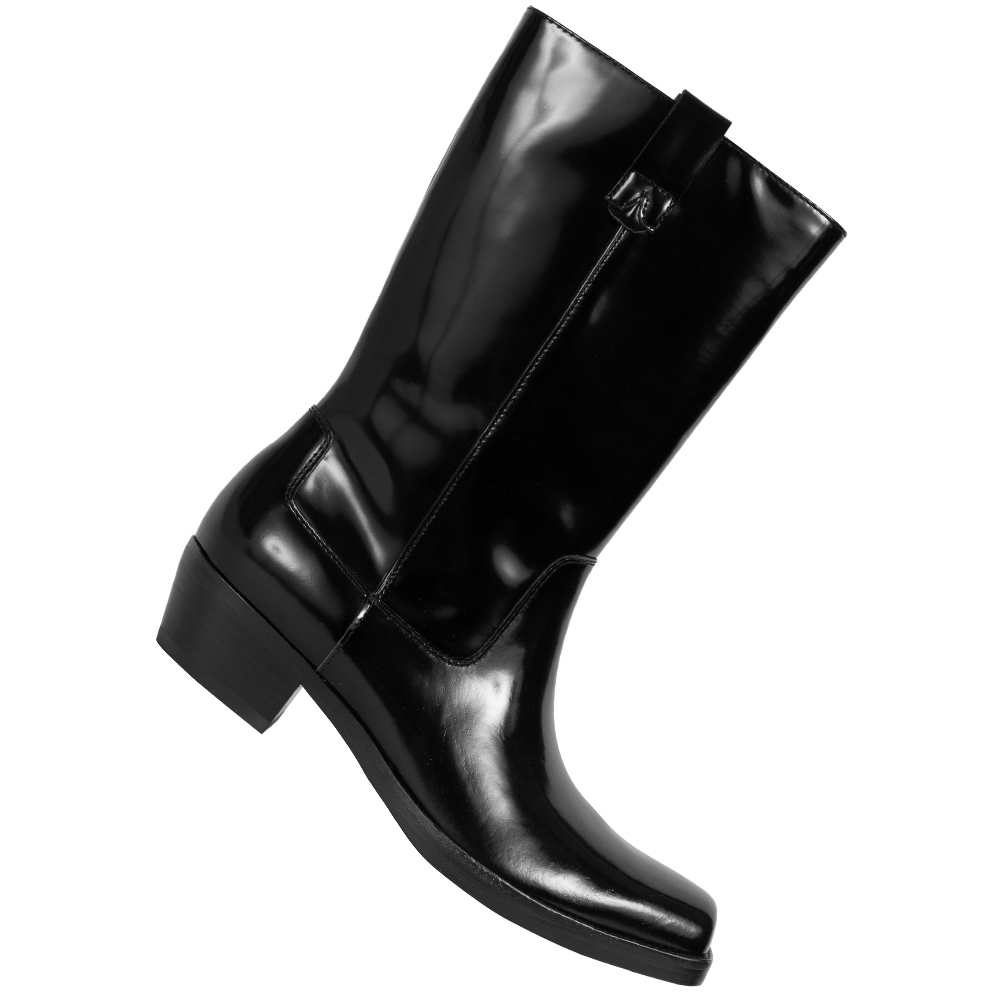 calvin klein men's boots leather