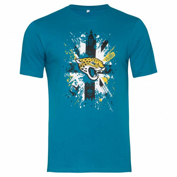 Jacksonville Jaguars Fanatics London Games Mężczyźni T-shirt 1878TEAL95JJA