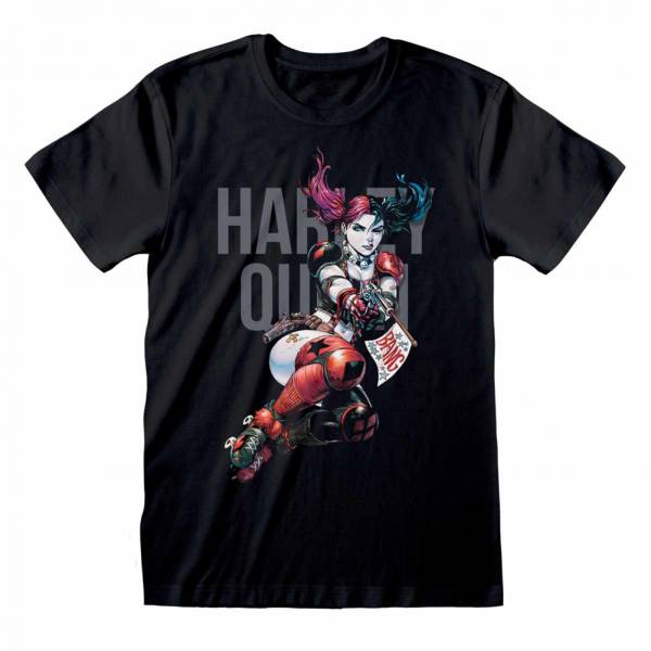 Batman DC Comics Harley Bang Men T-shirt BAT00831TSB