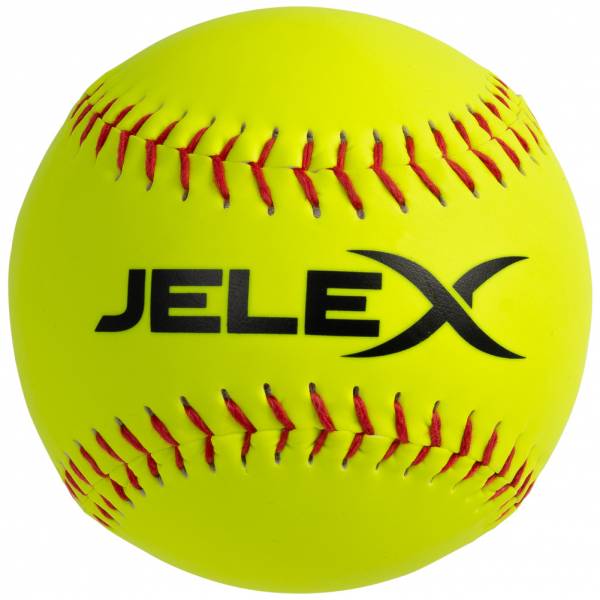 JELEX &quot;Homerun&quot; Palla da baseball 12&quot; con anima in sughero giallo