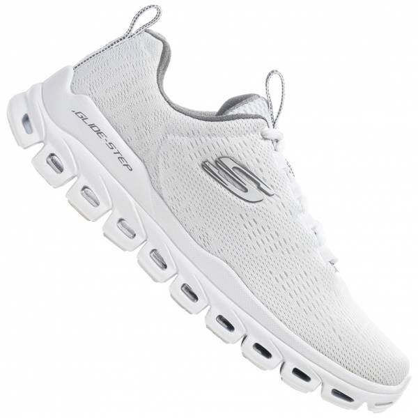 Skechers Glide Step FASTEN UP Herren Sport Sneaker 232136-WHT