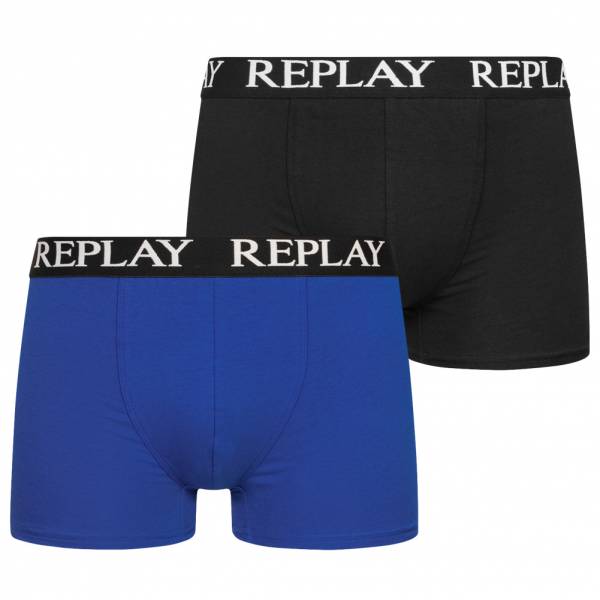 REPLAY Trunk Boxer Hombre Calzoncillos bóxer Pack de 2 101005-N090