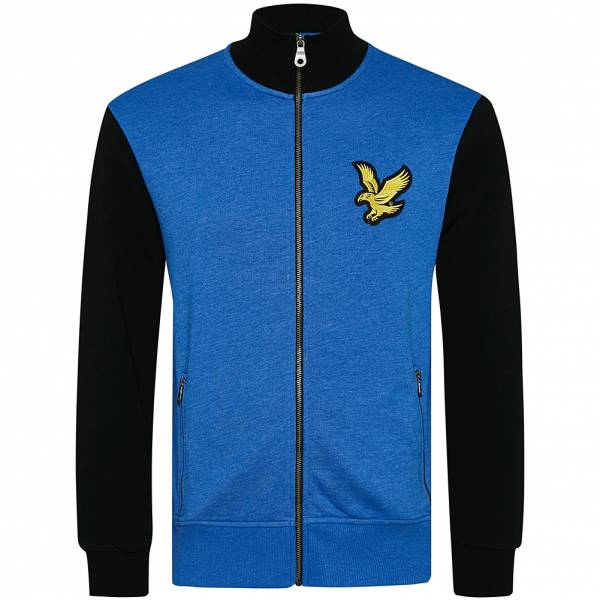 Image of Lyle & Scott Block Marl Uomo Felpa con zip ML1728V-W815