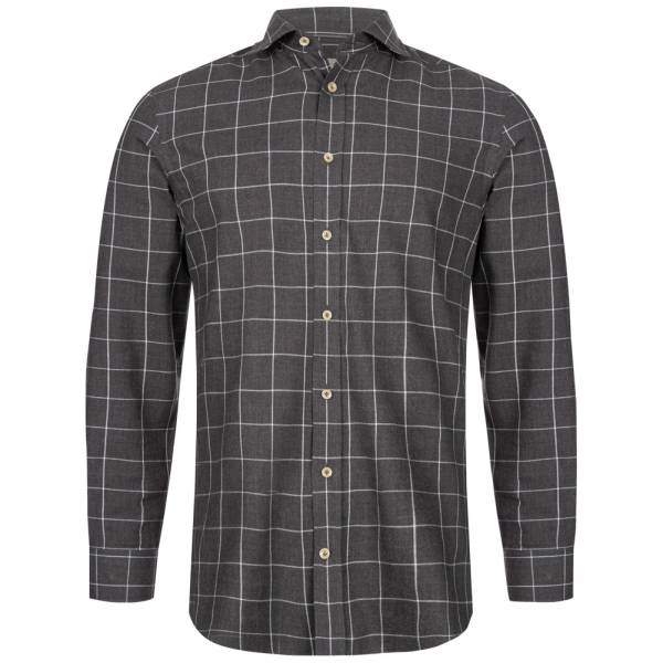 Hackett London Mayfair Balmoral Large Check Herren Hemd HM306778-9DF