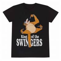 Het Jungleboek King Of The Swingers Heren T-shirt DIS06052TSB