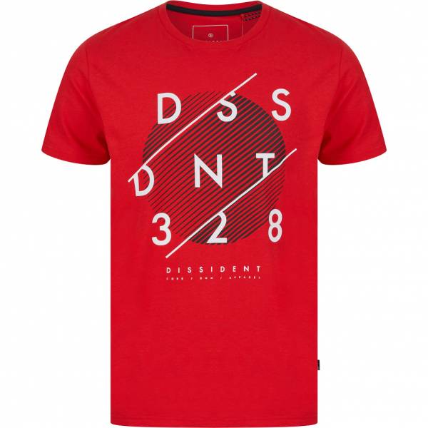 DNM Dissident Setter Hommes T-shirt 1C18147 Rouge à haut risque