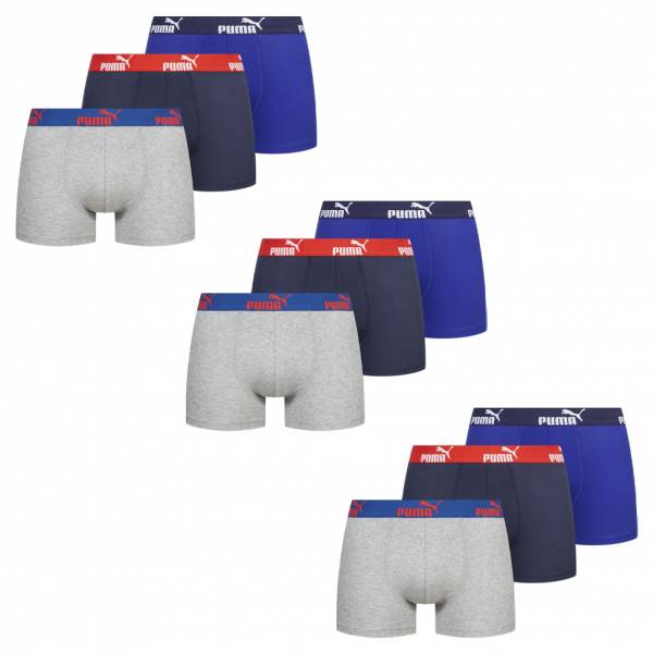 PUMA Everyday Uomo Boxer Set da 9 Sodalite Blu 100003547-005