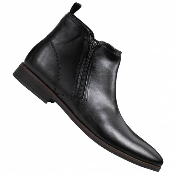 Clarks Stanford Zip Mężczyźni Skórzane chelsea boots 261491697