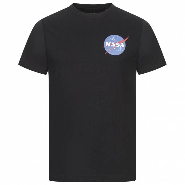 NASA Core Logo Hombre Camiseta TMMTS006BLK
