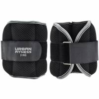 Urban Arm- und Bein-Fitness-Gewichtsmanschetten 2 kg 2 Stück UFW00520