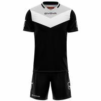 Givova Kit Campo Set Jersey + Shorts black / gray