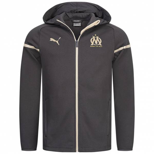 Olympique de Marsella PUMA Casuals Hombre Chaqueta con capucha 771940-42