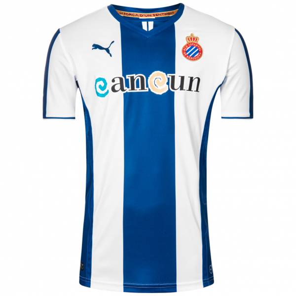 RCD Espanyol Barcelona Puma Heim Trikot mit Sponsor 743865-01