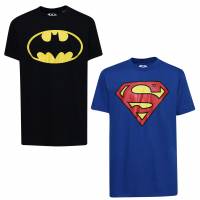 DC COMICS Superman Batman Kinderen T-shirt 2-pak GBBTS139MUL