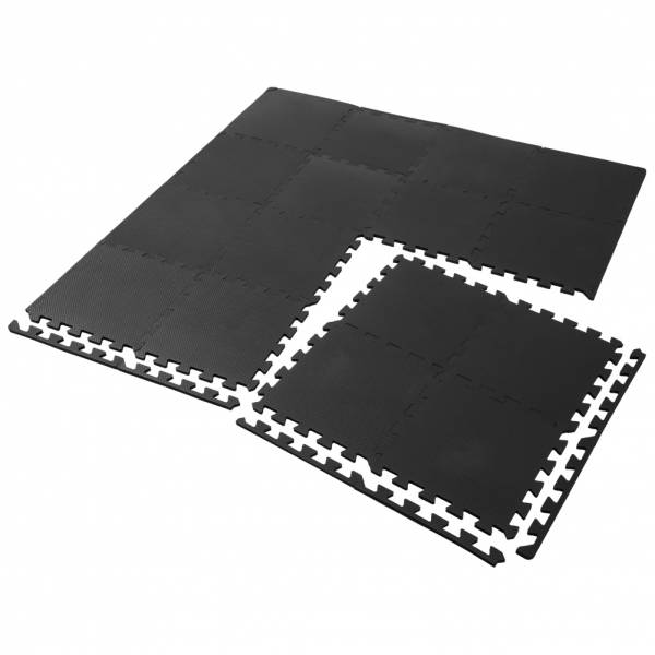 SPORTINATOR Fitness floor protection mat 18-Set 30cm black
