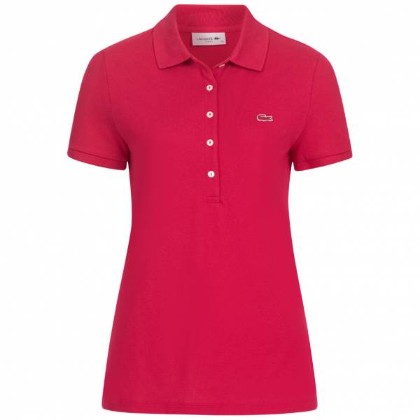 LACOSTE Stretch Mini Pique Damen Polo-Shirt PF7845-WS3
