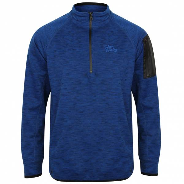 Tokyo Laundry Darowen Peaks 1/2 Zip Herren Sweatshirt 1D9800 Sapphire