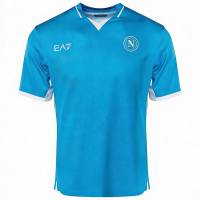 SSC Napoli EA7 Emporio Armani Uomo Maglia per il gioco in casa EASSCN25W01K