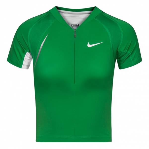 Nike Crop Top Damen Funktions Shirt Leichtathletik Oberteil 714459-333