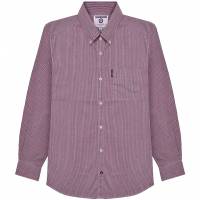 Lambretta Gingham Check Uomo Camicia a maniche lunghe RWIS1384