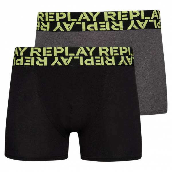 REPLAY Boxer Style Men Boxer Shorts Pack of 2 101232-N256