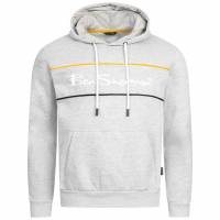 BEN SHERMAN Two Colour Panel Heren Hoody 0067811G-GRIJS MARL