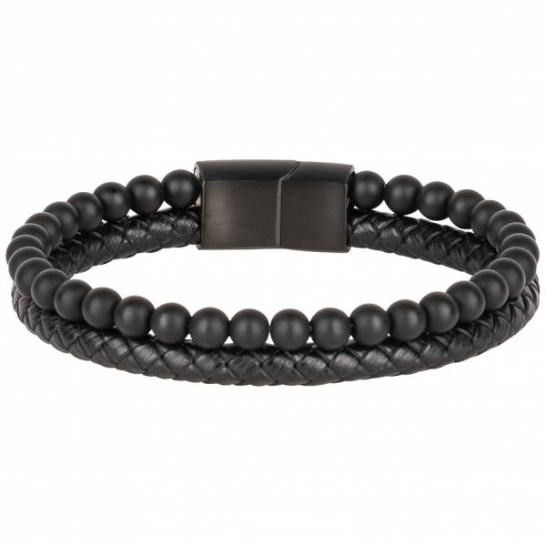 Lobstein &amp; Söhne &quot;Arthur&quot; Hommes Bracelet noir