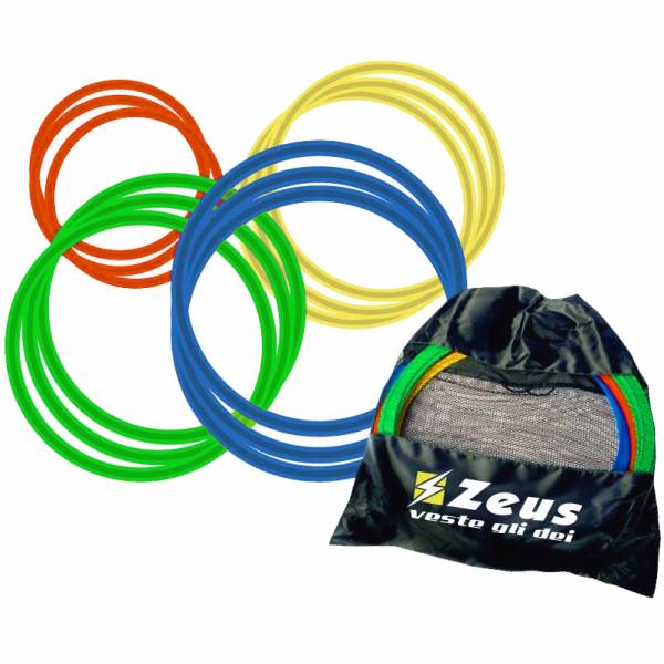 Zeus Pack de 12 Aros de coordinación Conjunto 60cm con bolsa