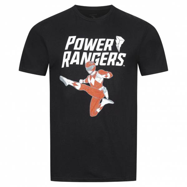 POWER RANGERS Red Ranger Herren T-Shirt HAMTS057BLK