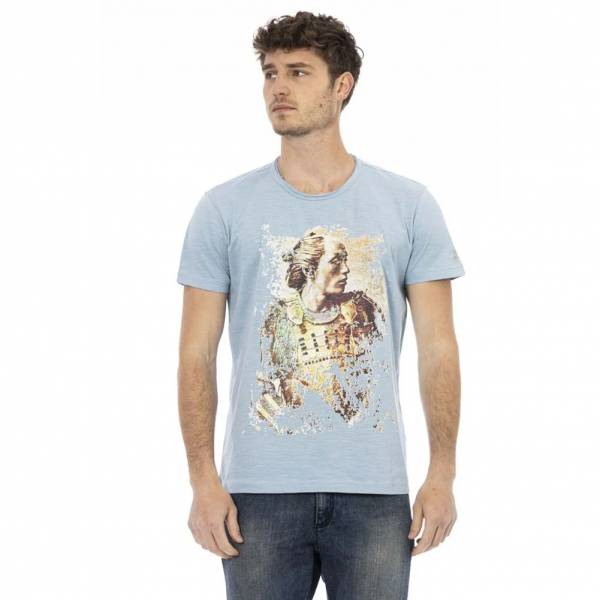 TRUSSARDI Action Men T-shirt Light Blue 2AT08007
