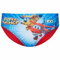 Super Wings Boy Swim Brief QE1751-red