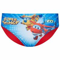 Super Wings Chłopcy Slipy kąpielowe QE1751-czerwony