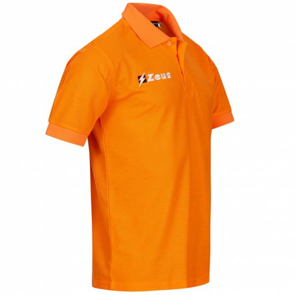 Zeus Basic Heren Poloshirt oranje