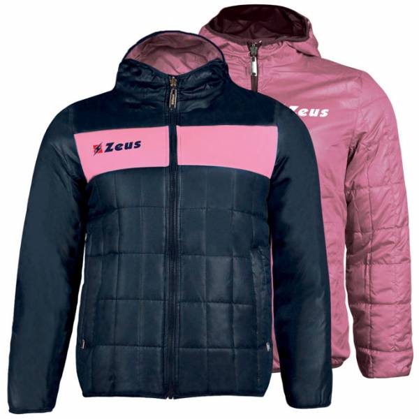 Zeus Giubbotto Apollo 2en1 Hommes Veste réversible Navy rose