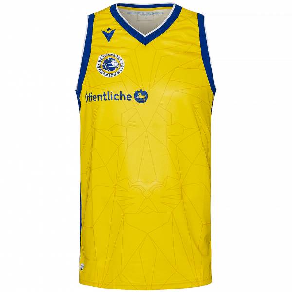 Löwen Braunschweig macron Herren Heim Trikot 58116431