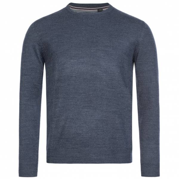 BRAVE SOUL Parsec Crew Neck Hommes Pull MK-279PARSECK DENIM MARL