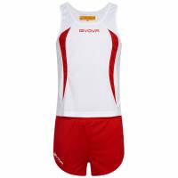 Givova Kit Boston Conjunto de atletismo Camiseta de tirantes con pantalón corto KITA02-0312