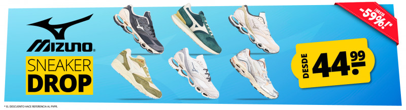 Mizuno sneaker drop desde 44,99 €