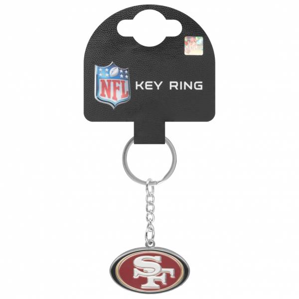 San Francisco 49ers Brelok z herbem NFL KYRNFCRSSF