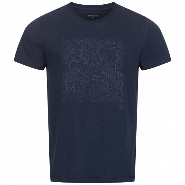 BORIS BECKER "Basil" Herren Premium T-Shirt 21WBBMTST00009-NAVY