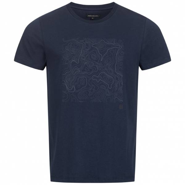 BORIS BECKER Basil Mężczyźni T-shirt premium 21WBBMTST00009-NAVY