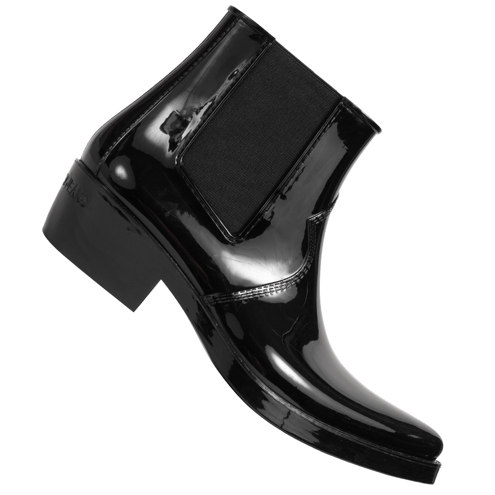 calvin klein black ankle boots