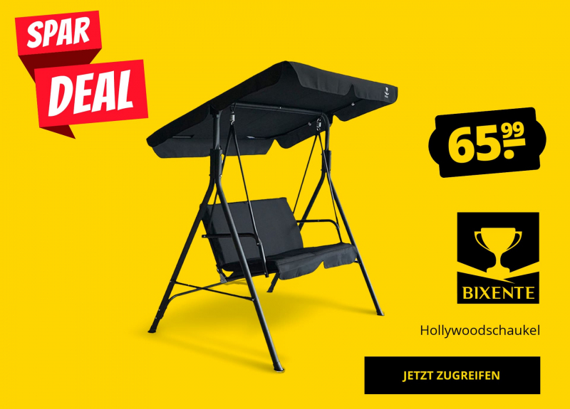 BIXENTE Hollywoodschaukel nur 65,99 €!