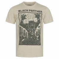 Black Panther Marvel Lino Cut Herren T-Shirt POMTS471SND
