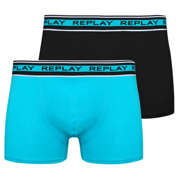 REPLAY Estilo bóxer Hombre Calzoncillos bóxer Pack de 2 101187-N186